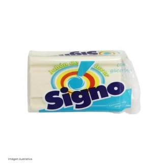 Jabón en panela blanco Signo