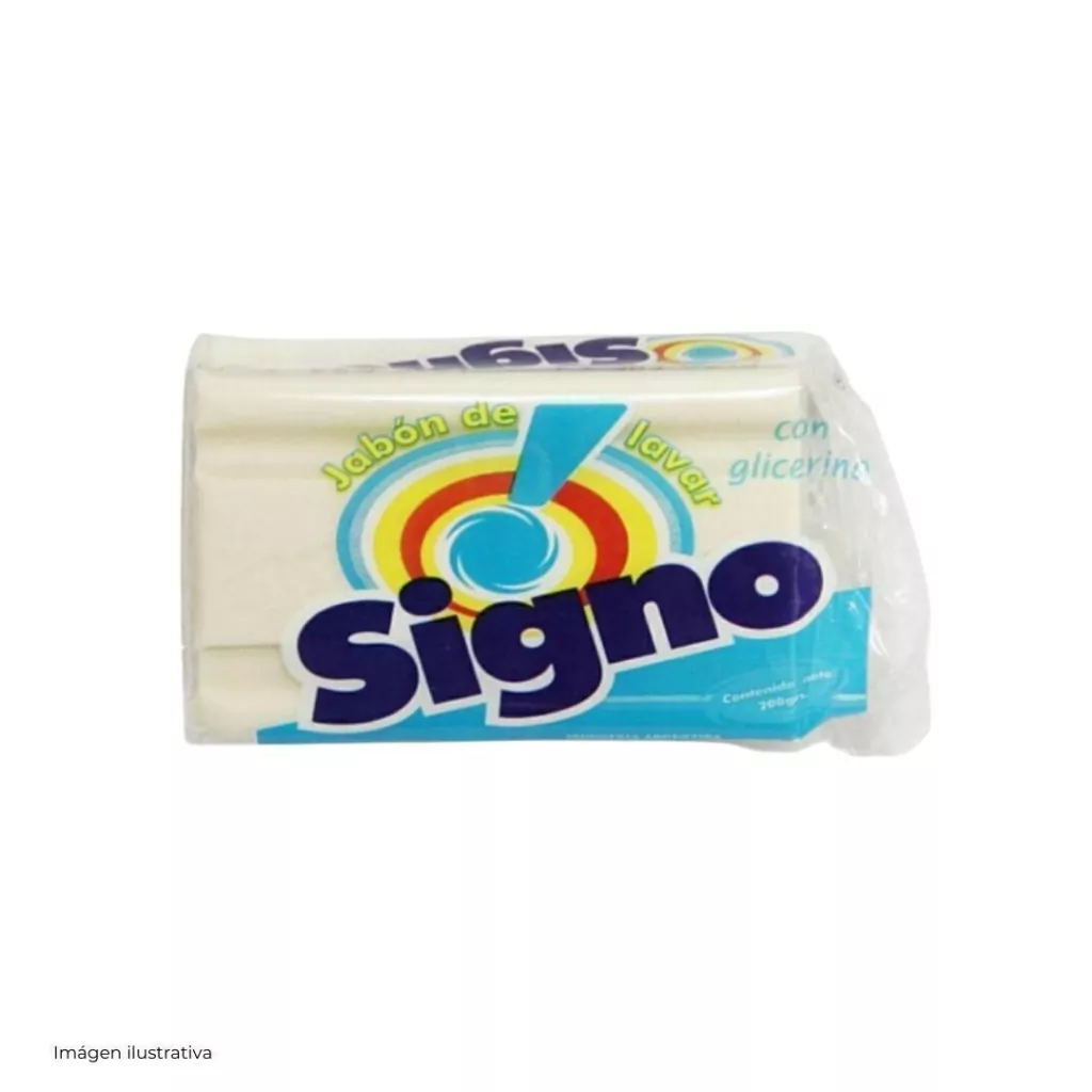 Jabón en panela blanco Signo